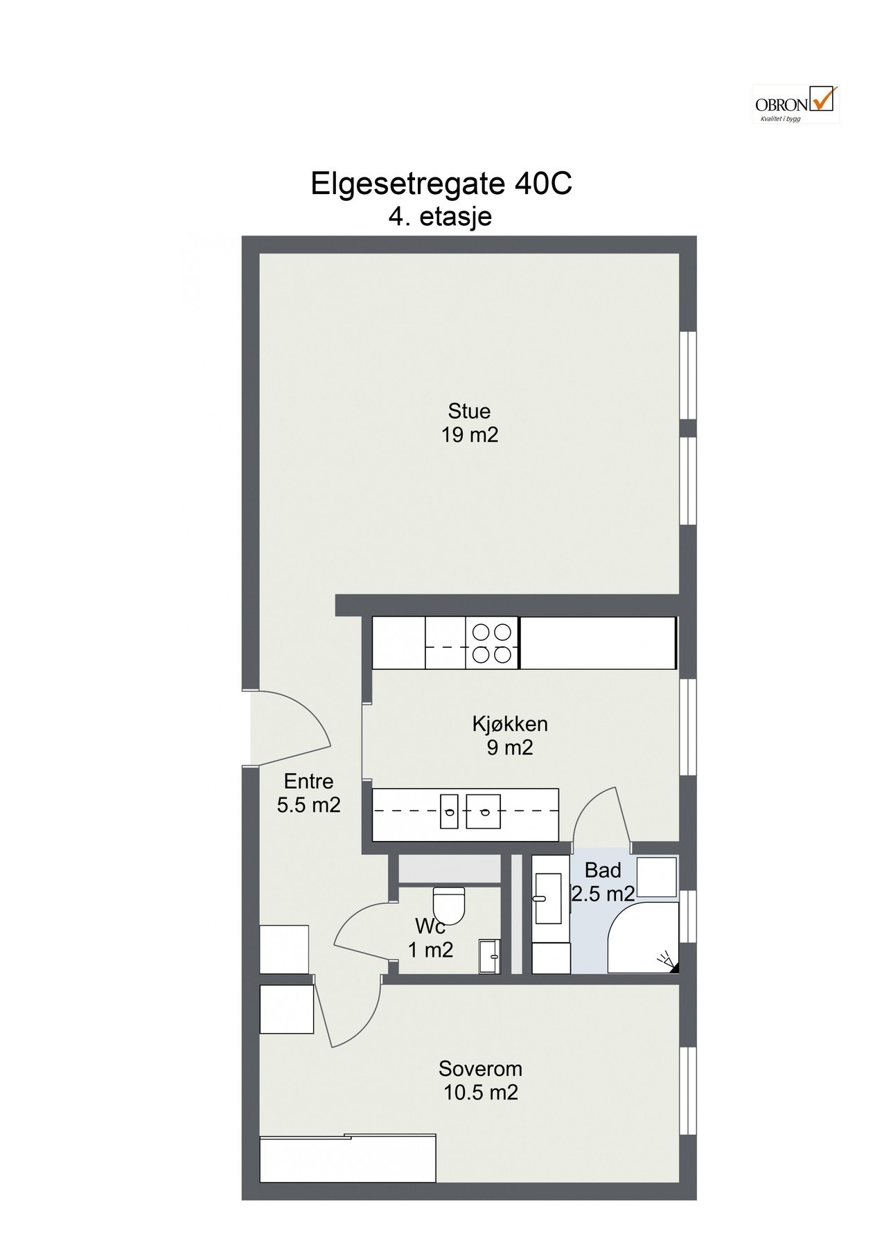 Planskisse. Galleribilde