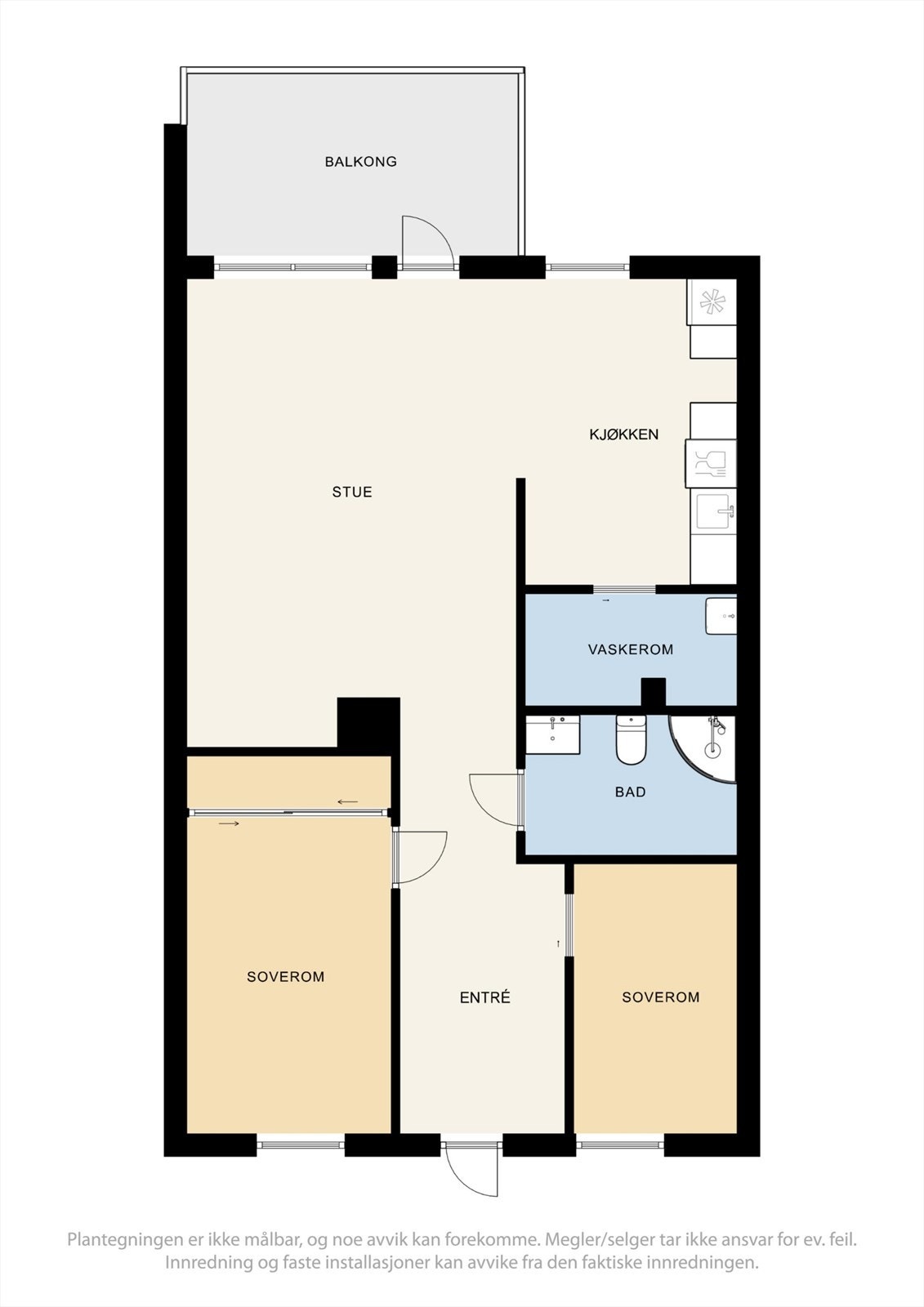 Plantegning. Galleribilde