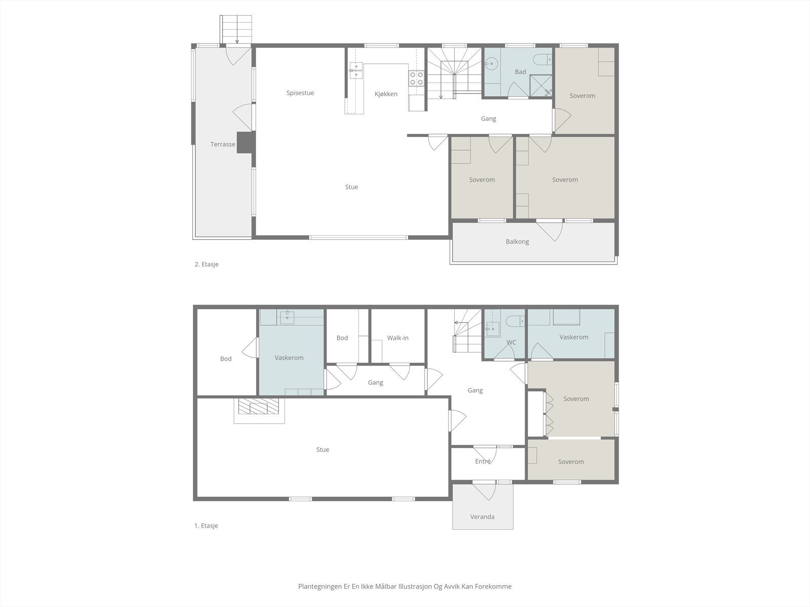 Plantegninger Galleribilde