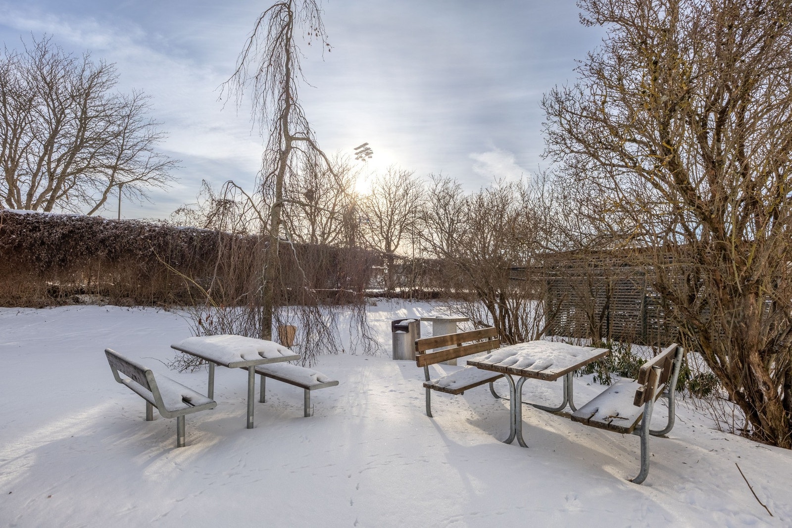 Borettslaget har pent opparbeidede fellesområder. Galleribilde