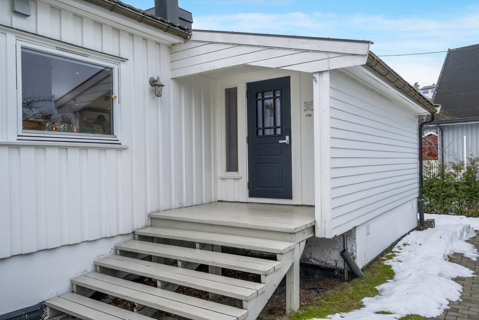 Hyggelig inngangsparti Galleribilde