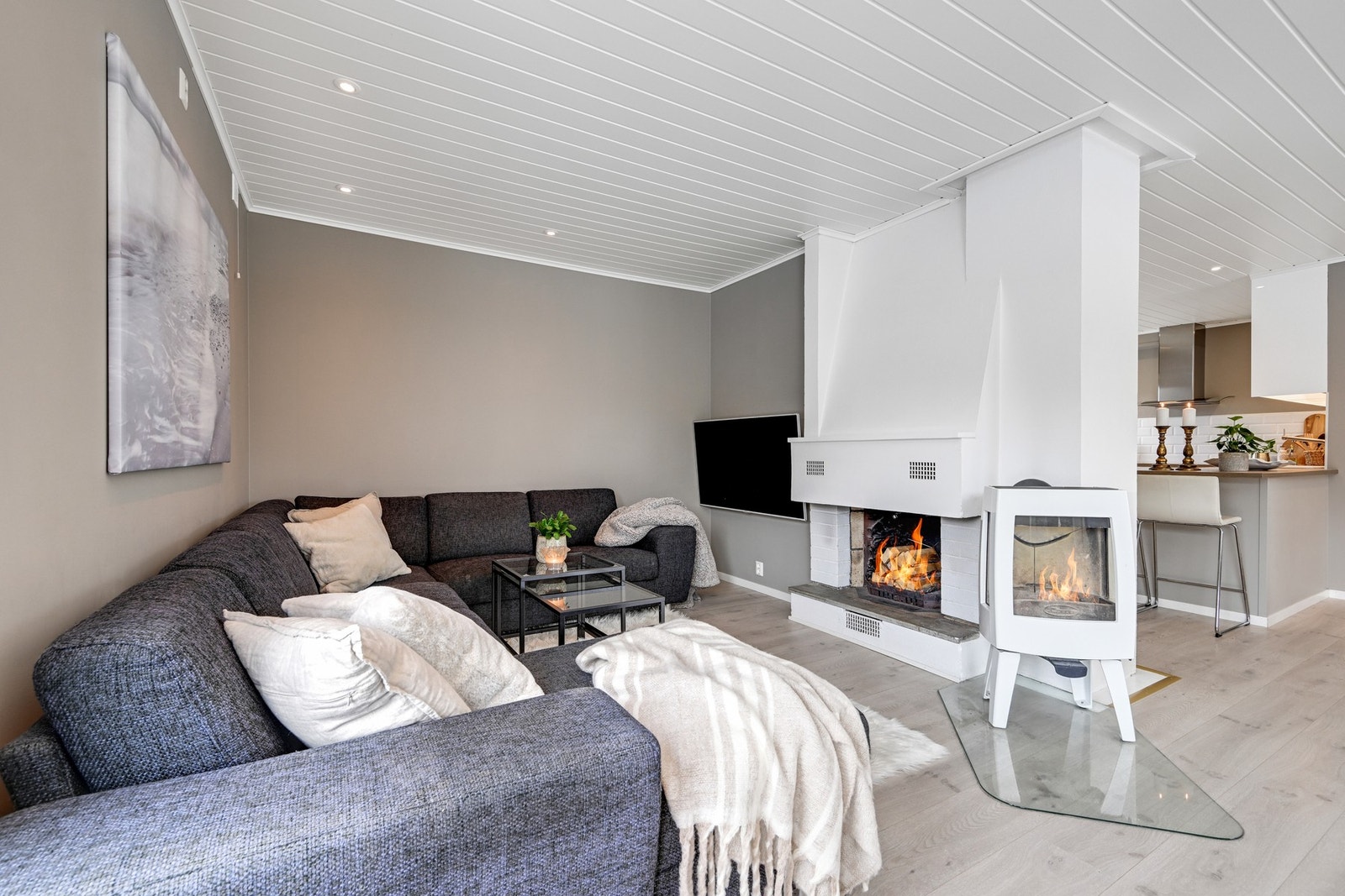 Her kan familien samles til hyggelige kvelder Galleribilde