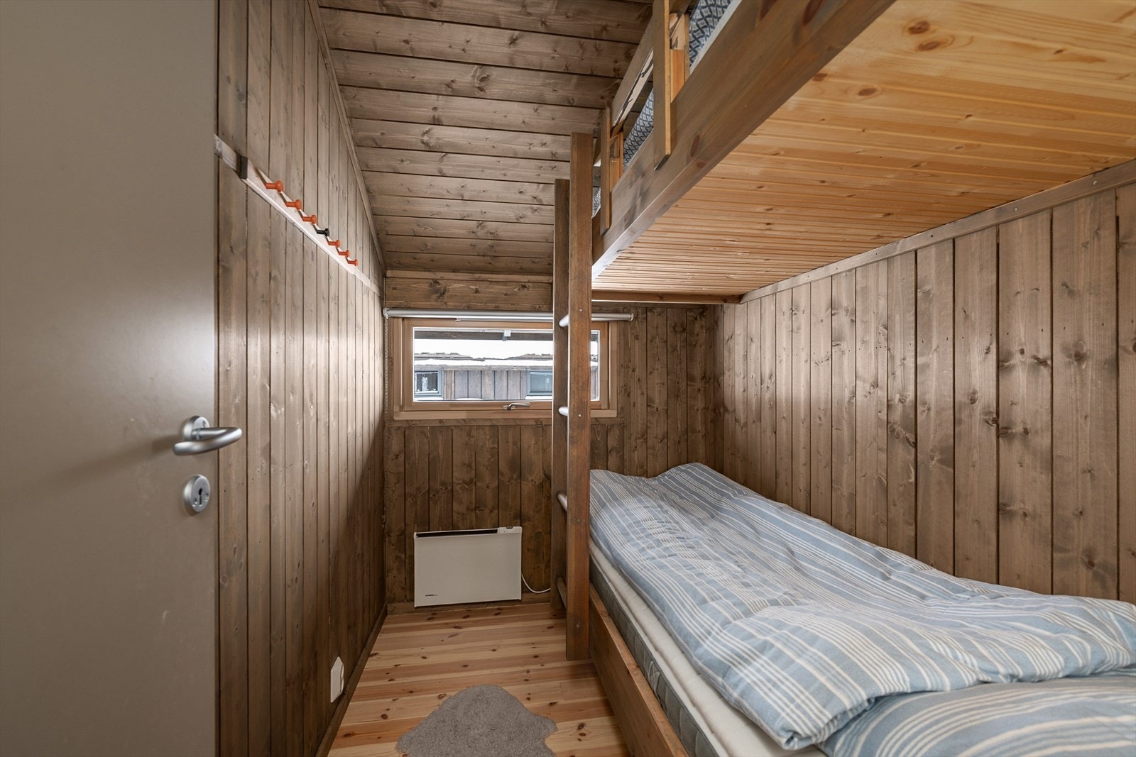 Det tredje soverommet har også plassbygd køyeseng. Galleribilde