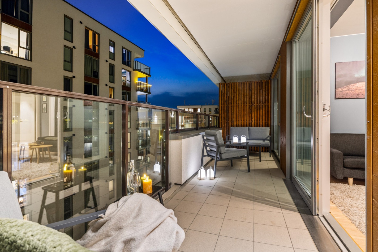 En perfekt ramme for lange og hyggelige sommerkvelder. Galleribilde