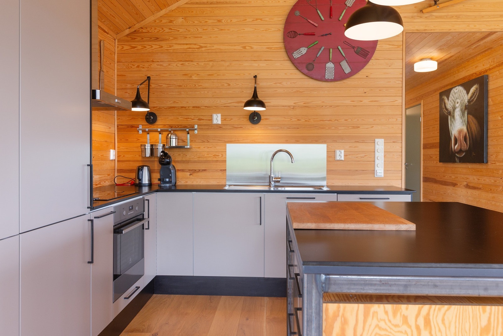 Kjøkkenvifte med avtrekk ut Galleribilde