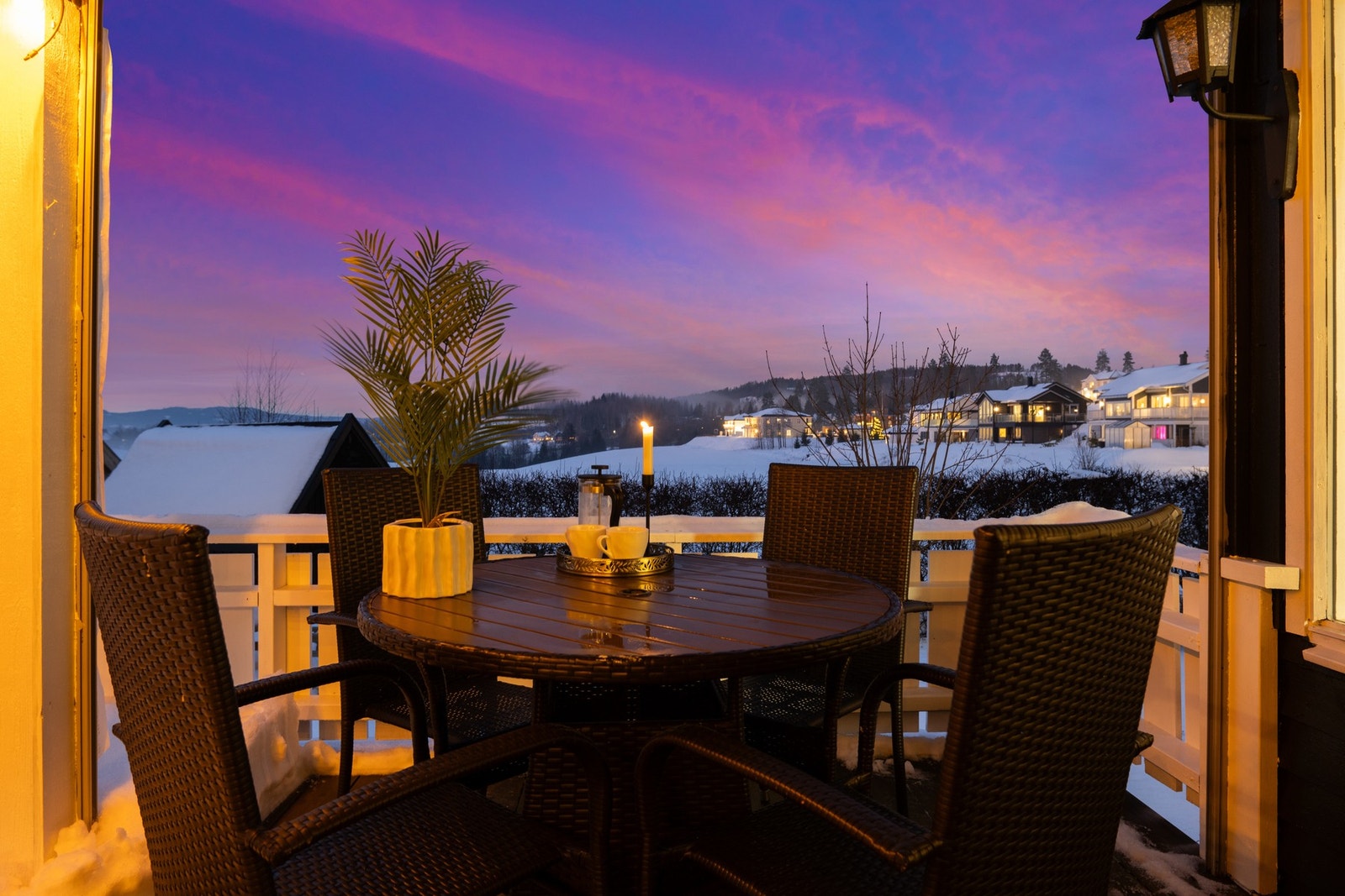 Kveldsstemning. Galleribilde