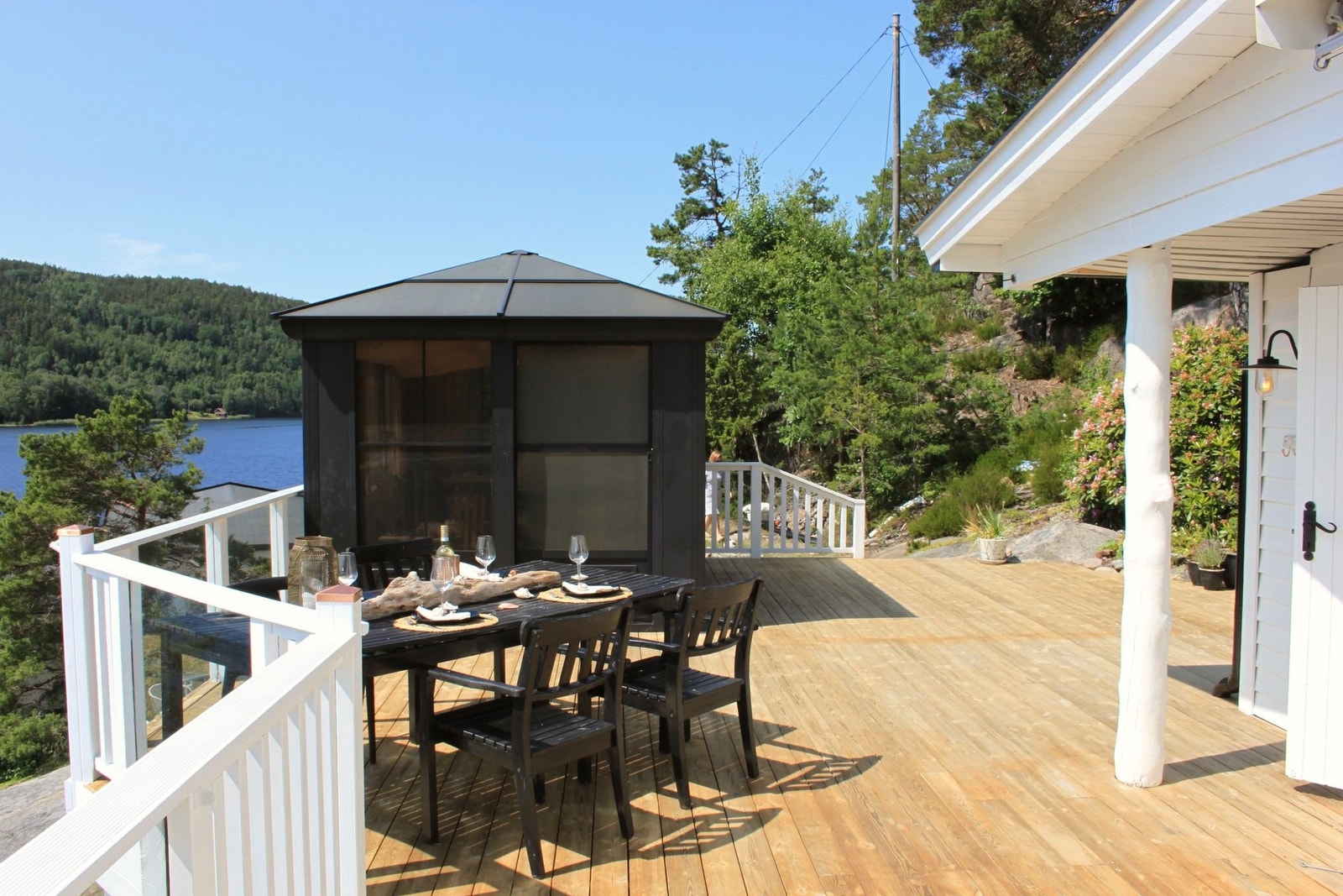 Paviljong som forlenger sommersesongen Galleribilde