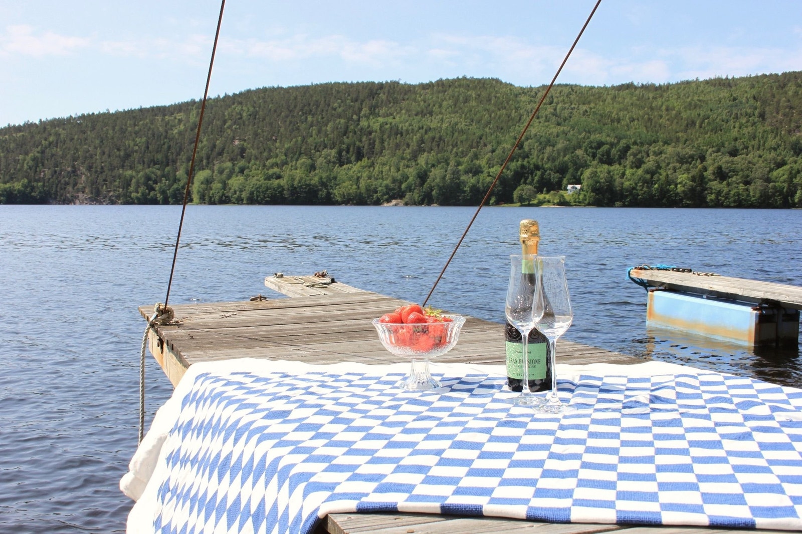 Privat brygge Galleribilde