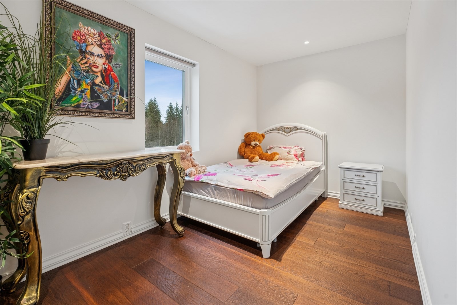 Et av de tre soverommene i hoveddelen. Galleribilde