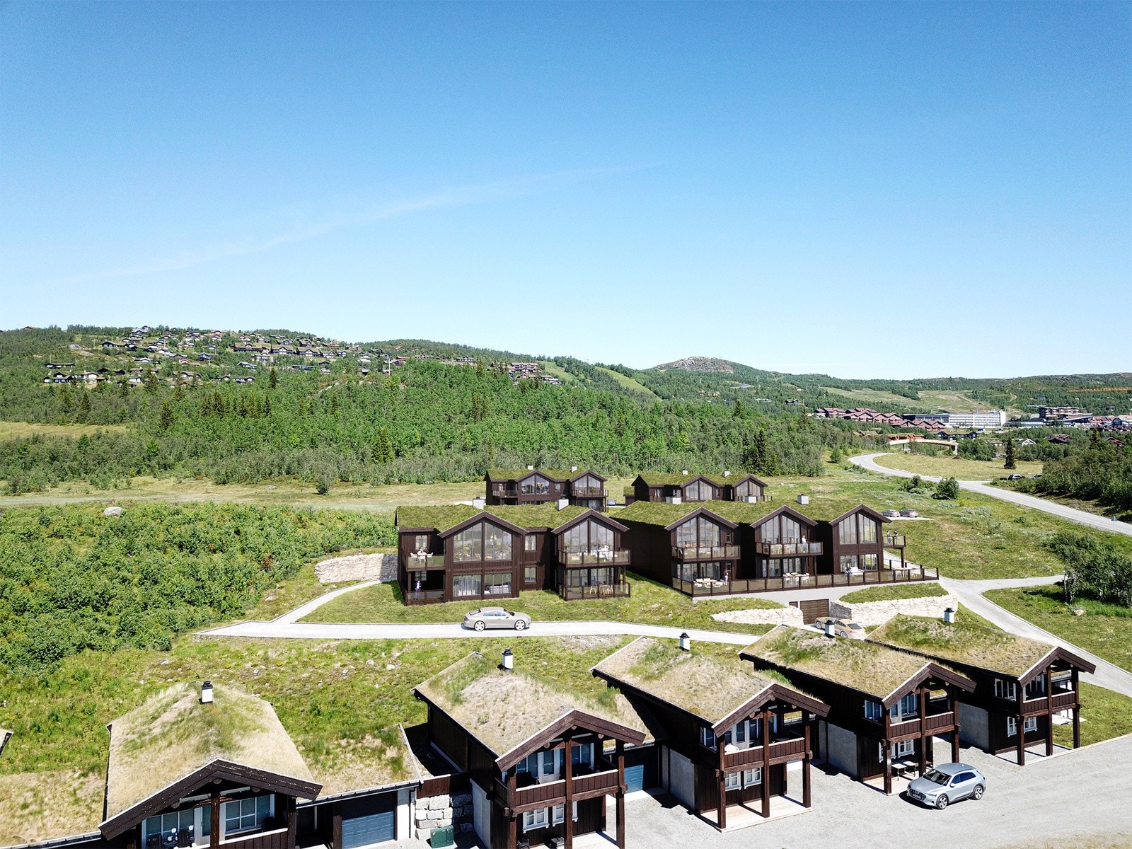 Illustarsjonsbilde av ferdige byggetrinn Galleribilde