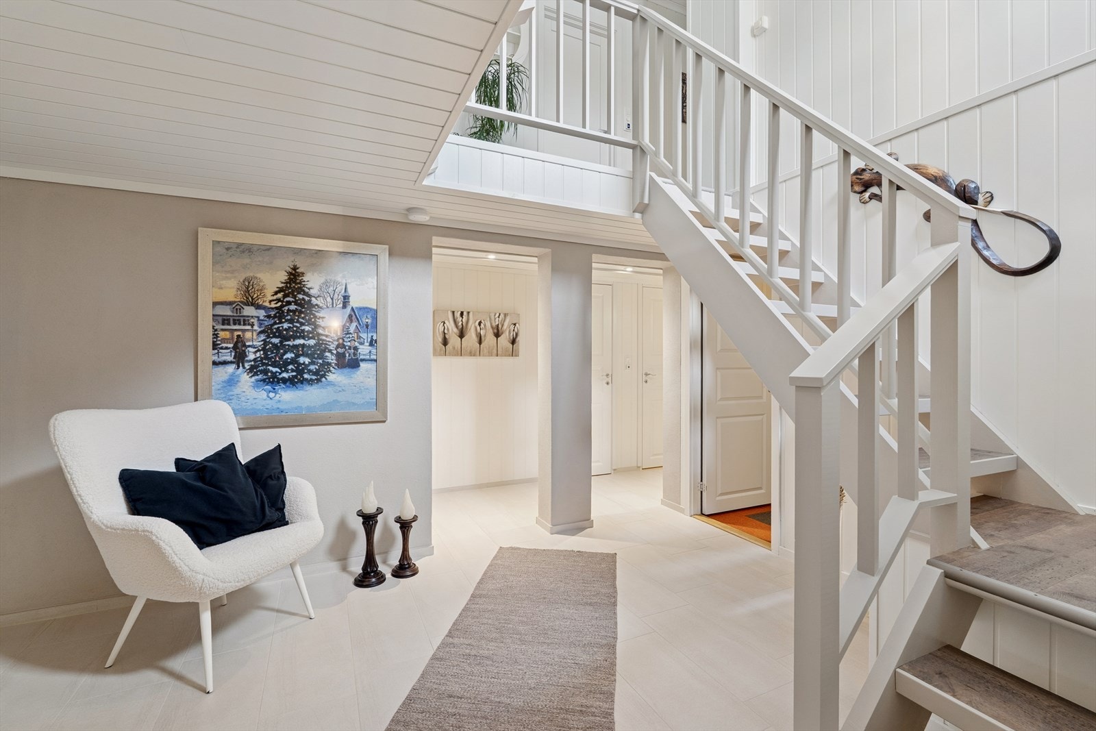 Fin flyt mellom etasjene. Galleribilde