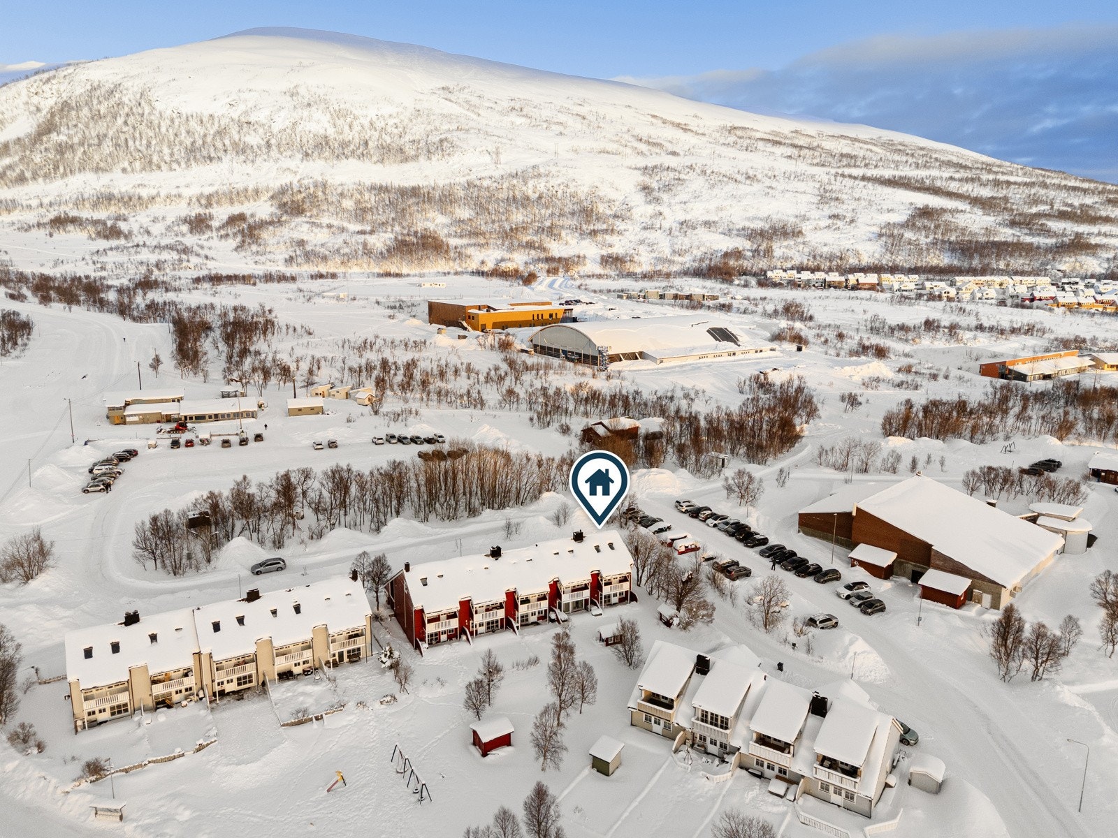 Her bor du fantastisk til og nabolaget er anbefalt for barnefamilier, den aktive og husdyreiere. Galleribilde