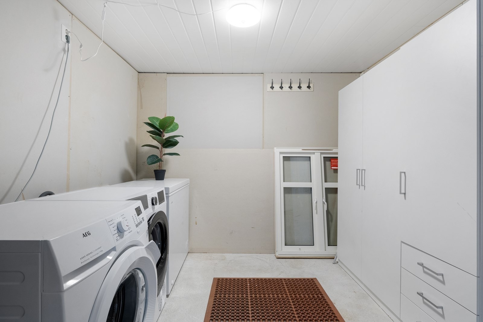 Boligens vaskerom. Galleribilde