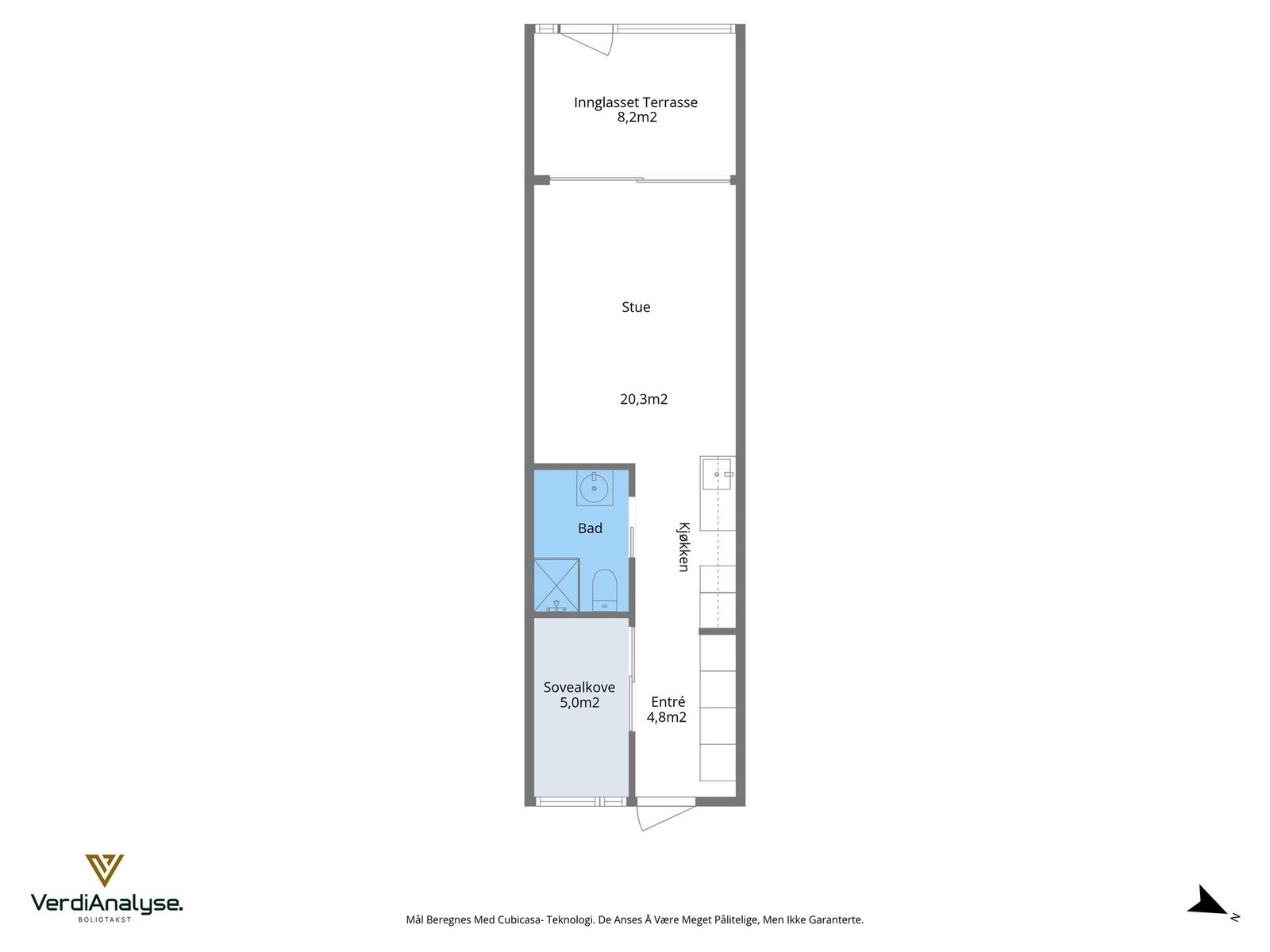 Planskisse. Galleribilde