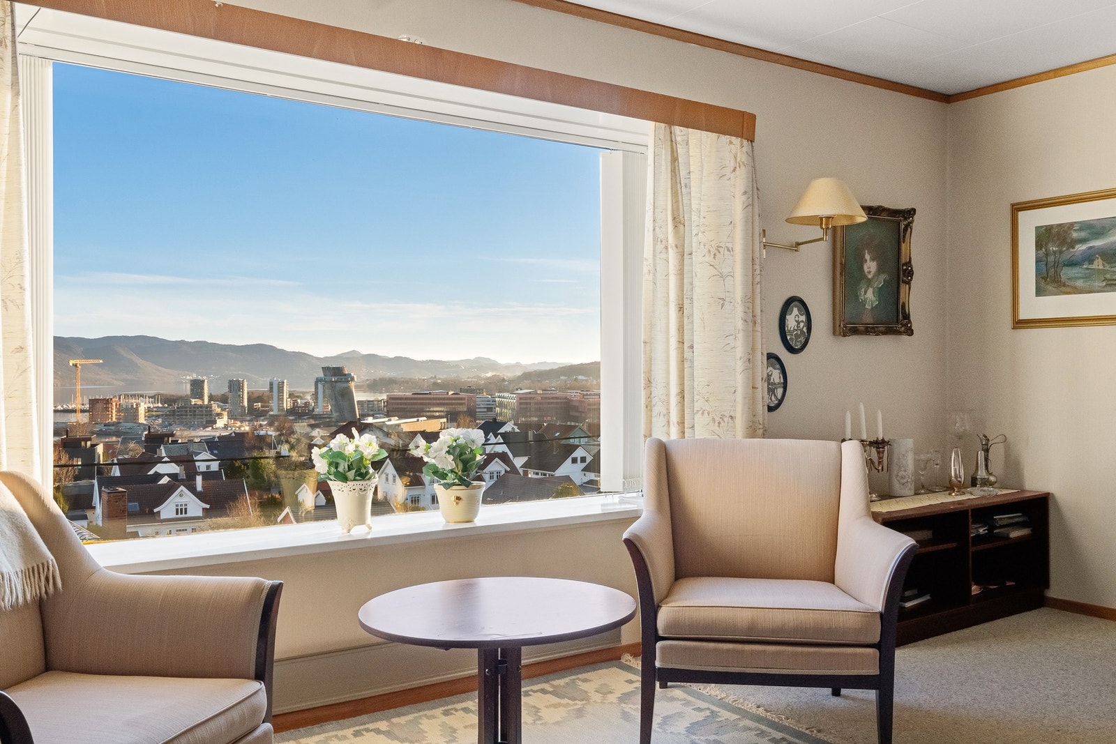 Utsikten taler for seg selv. Galleribilde