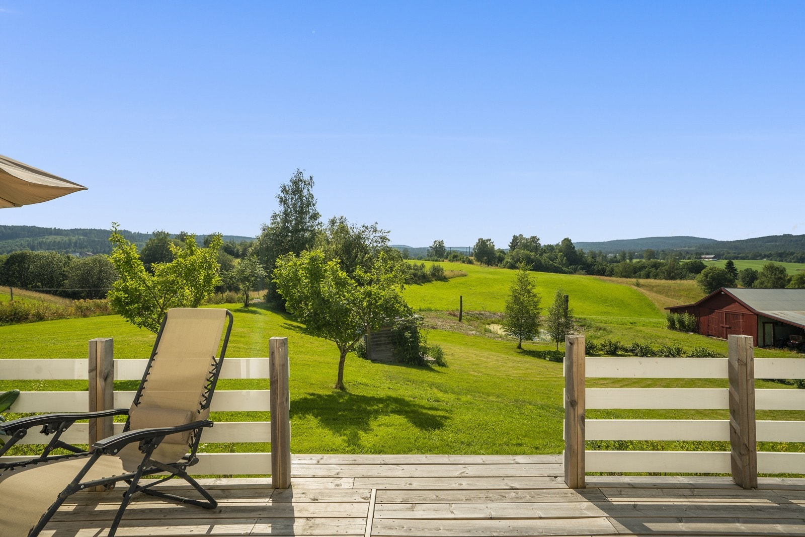 Flott utsikt Galleribilde