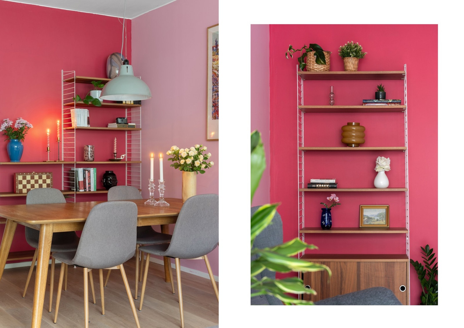 Her møtes kaffe, vin, venner og hverdag i et rom som føles både sosialt, varmt og personlig. Galleribilde