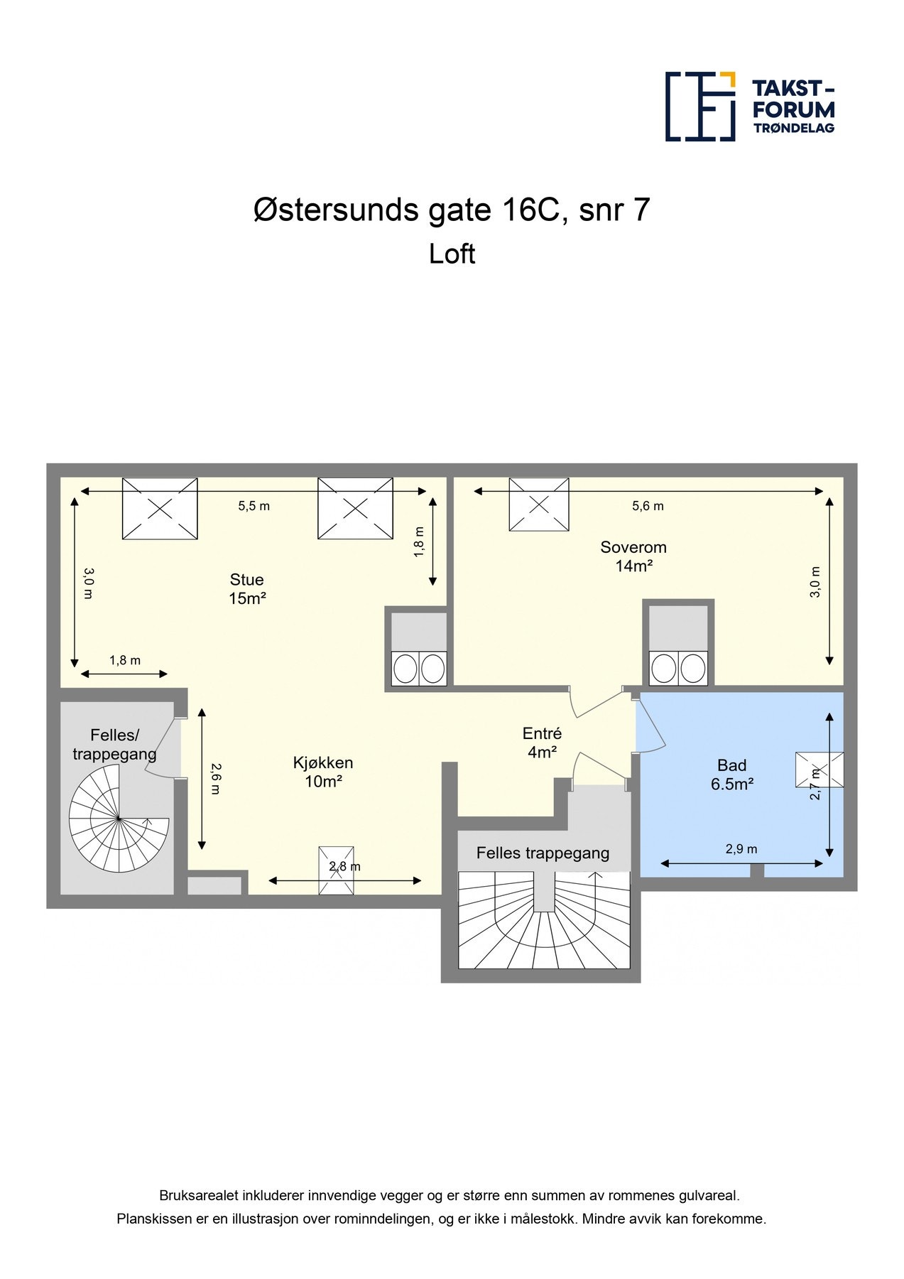 Planskisse. Galleribilde