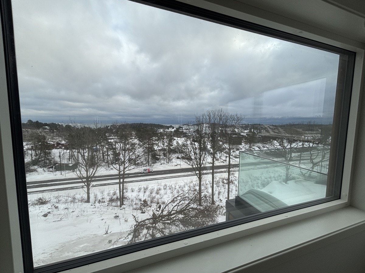 Utsiktsbilde fra stuen i 2. etasje Galleribilde