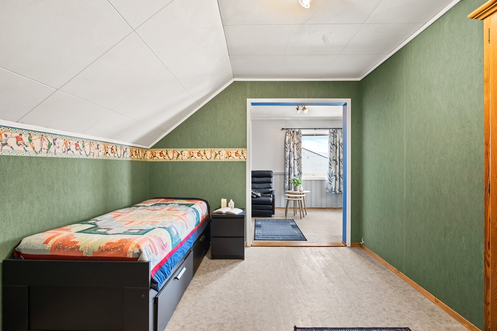 Videre forbindelse til soverom nr 2. Galleribilde