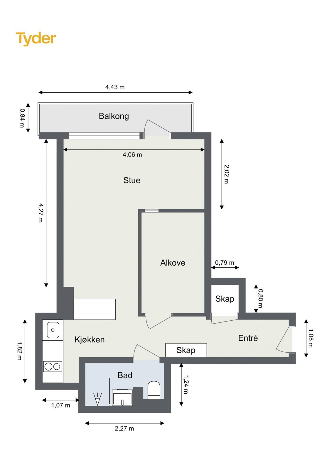 Plantegning. Galleribilde