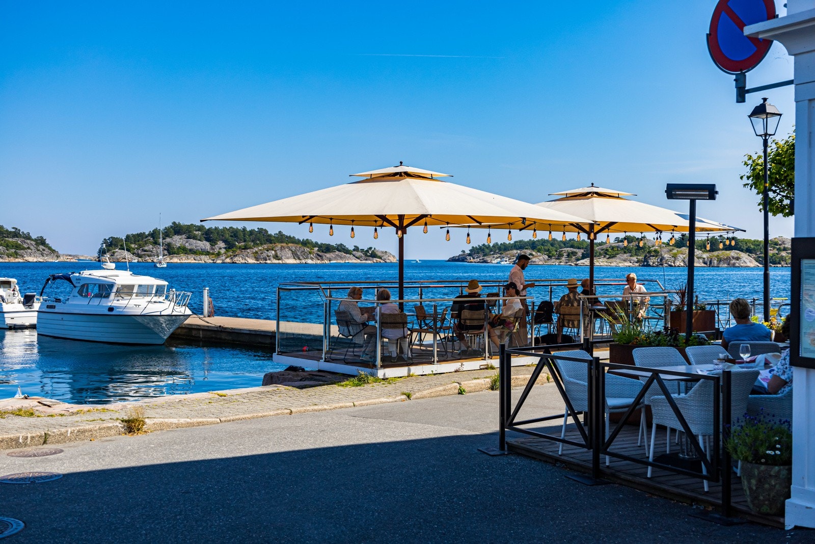 Risør sentrum. Galleribilde