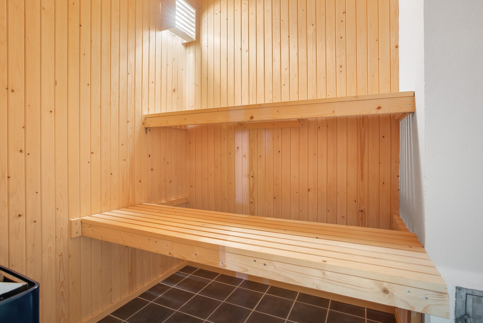 Tilgang til badstue fra dusjrom Galleribilde