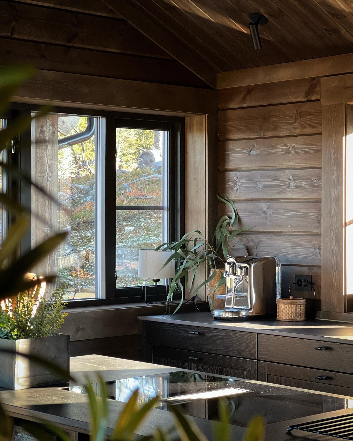 interiørbilder fra kundetilpasset hytte Galleribilde