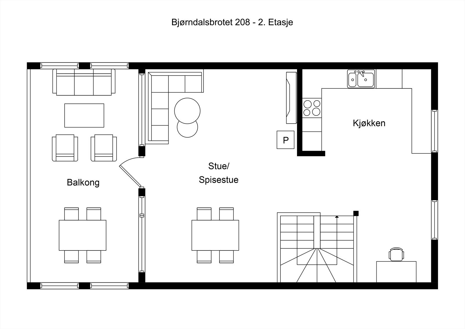 Plantegning Galleribilde