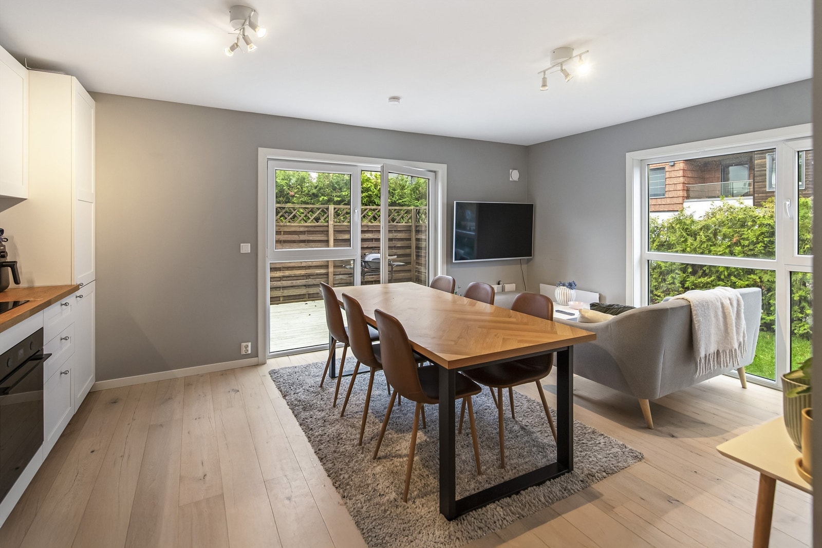 Moderne og samstemt fargevalg Galleribilde