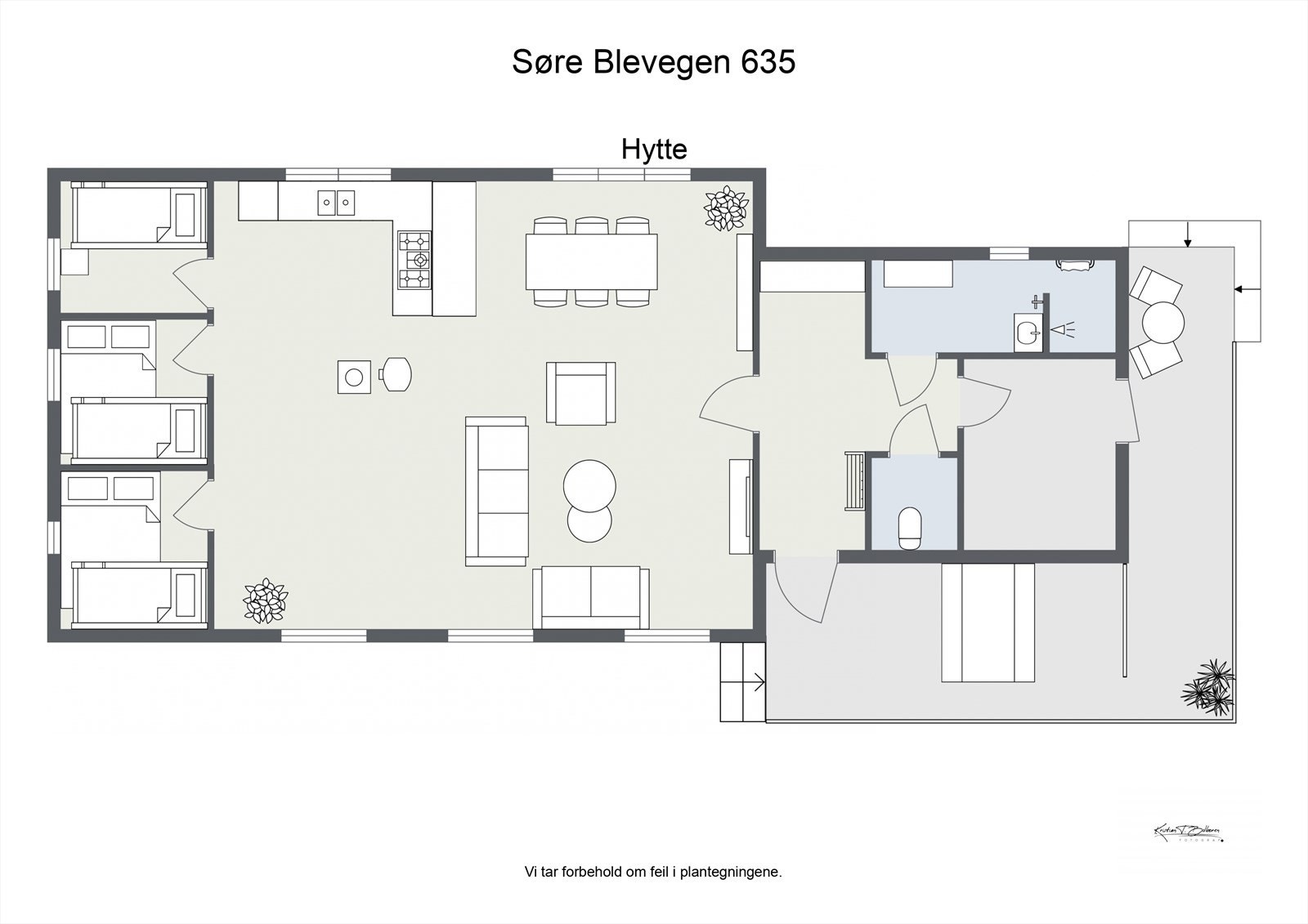 Plantegning. Galleribilde