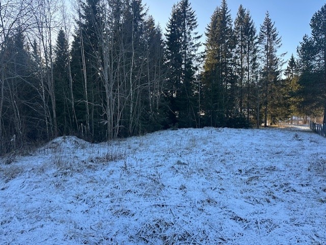 Tomten grenser mot friområder og boliger i byggefelt. Galleribilde
