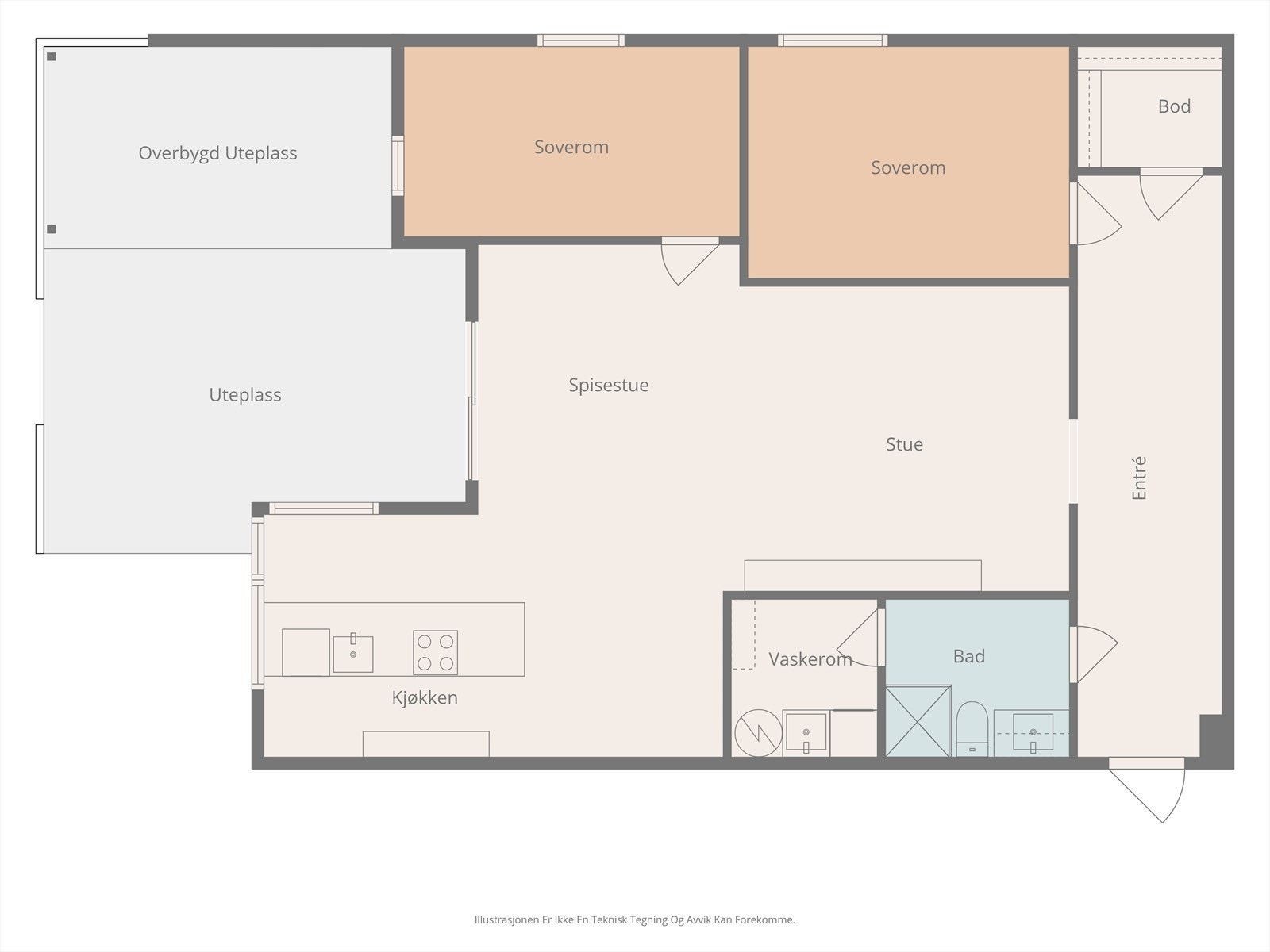 Plantegning. Galleribilde