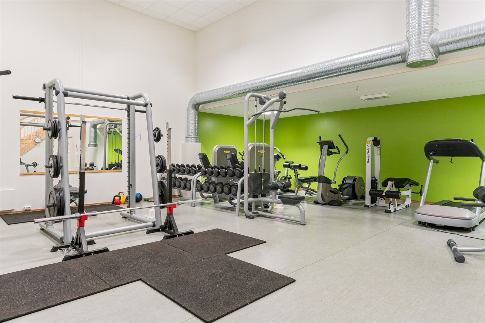 Som beboer i sameiet disponerer man bla. et godt utstyrt treningsrom. Galleribilde