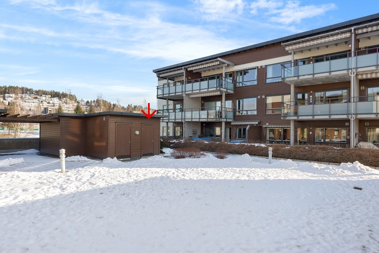 Bod tilhørende leiligheten. Galleribilde