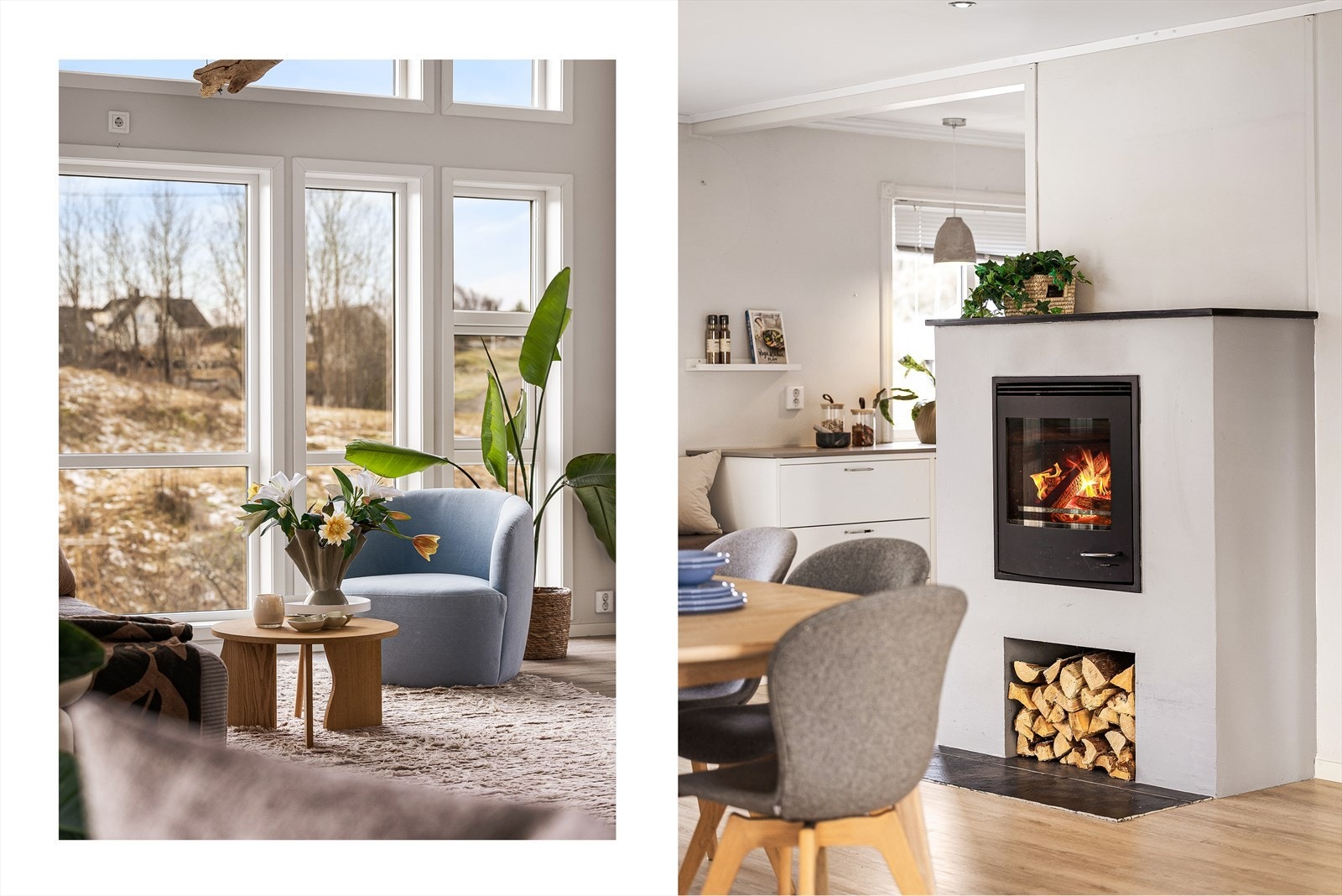 Peis for ekstra hygge varmer godt på kalde høst- og vinterkvelder. Galleribilde