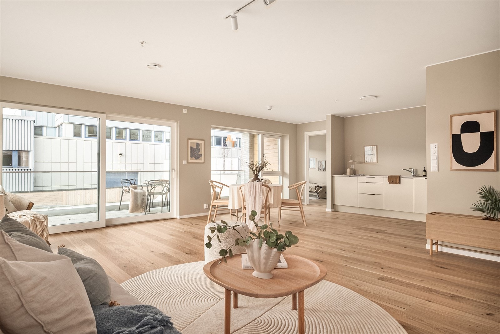 Lekker leilighet med svært god planløsning. Galleribilde