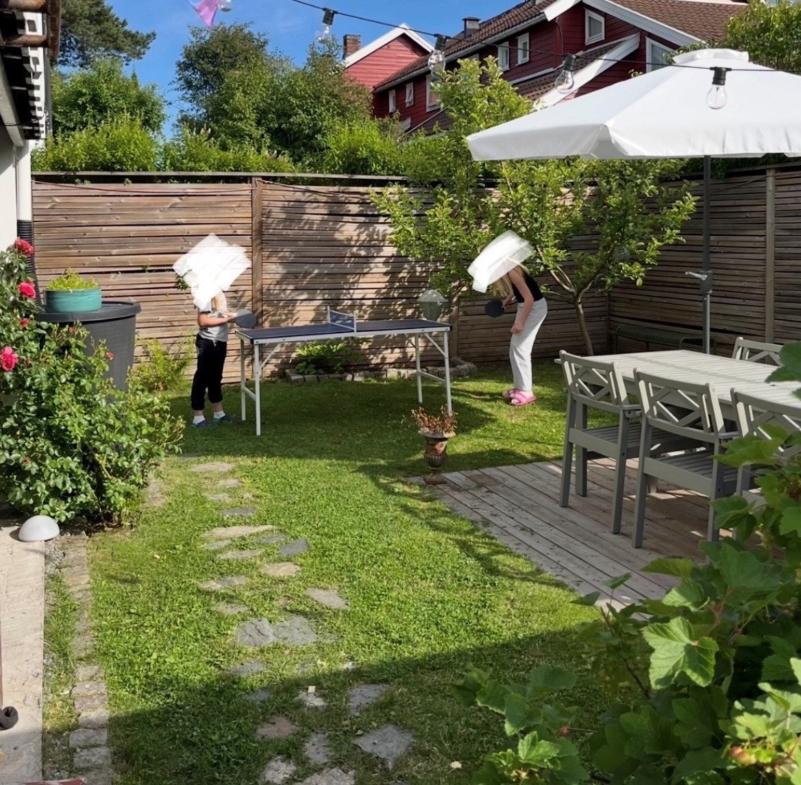 Hagen er usjenert med plass til å innrede etter familiens ønsker og behov. Selgers bilder. Galleribilde