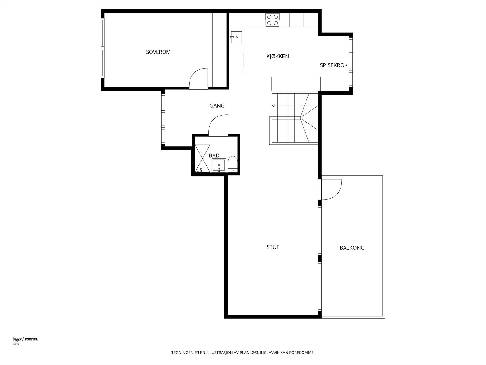 - Plantegning 2. etasje - Galleribilde