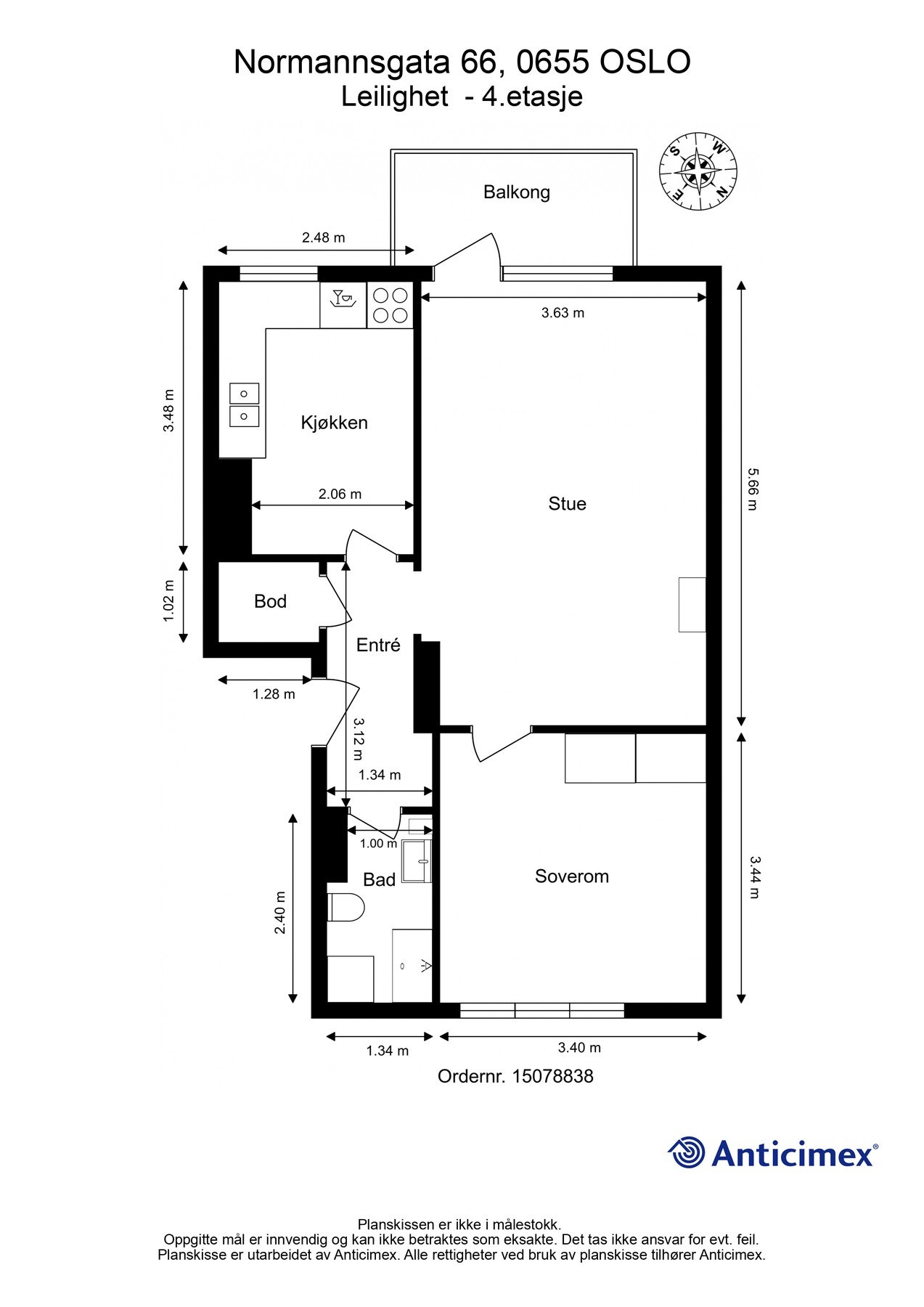 Planskisse. Galleribilde