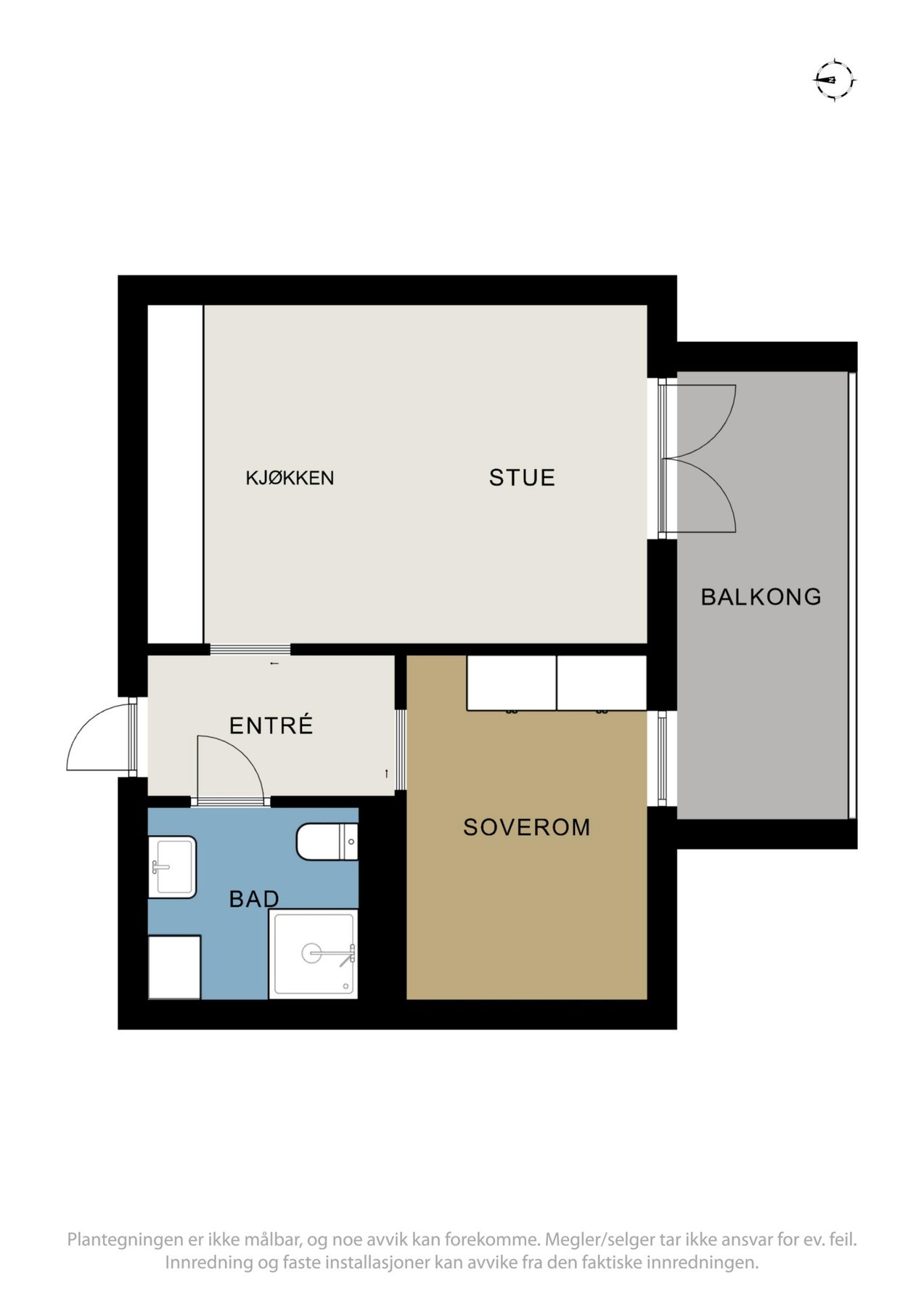 Plantegning. Galleribilde