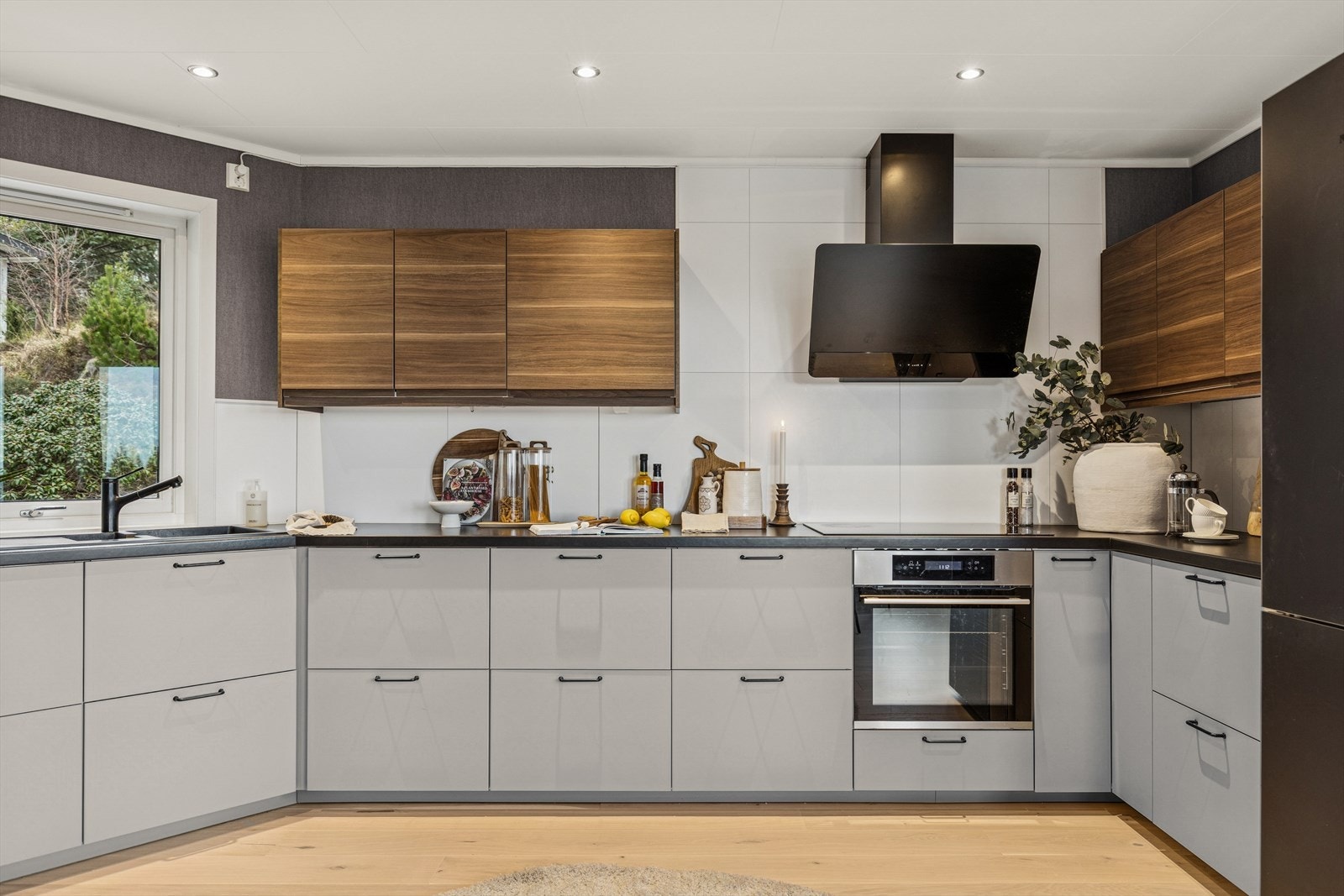 Flott og moderne kjøkken. Galleribilde