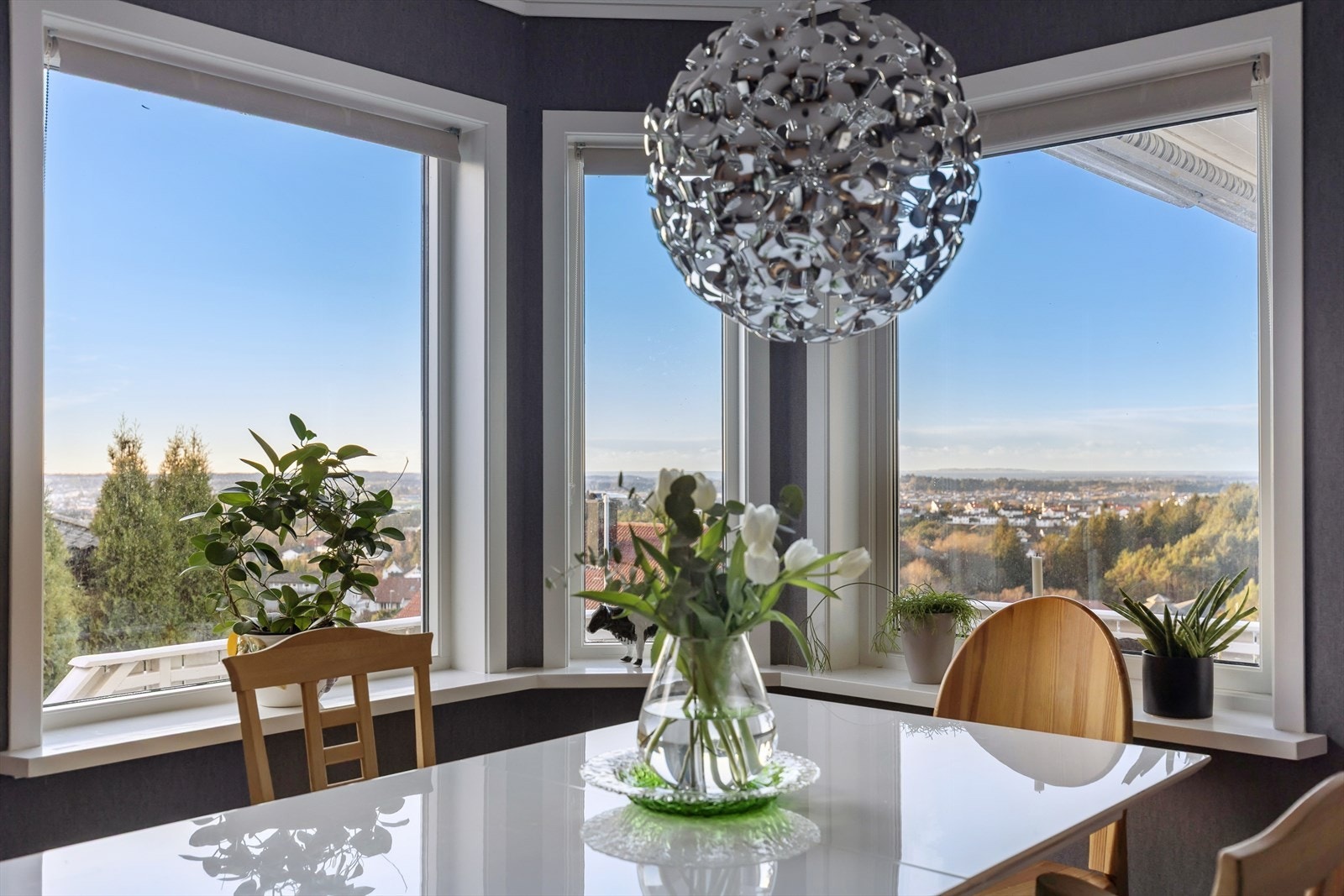 Den flotte utsikten er noe enn må oppleve for riktig inntrykk! Galleribilde