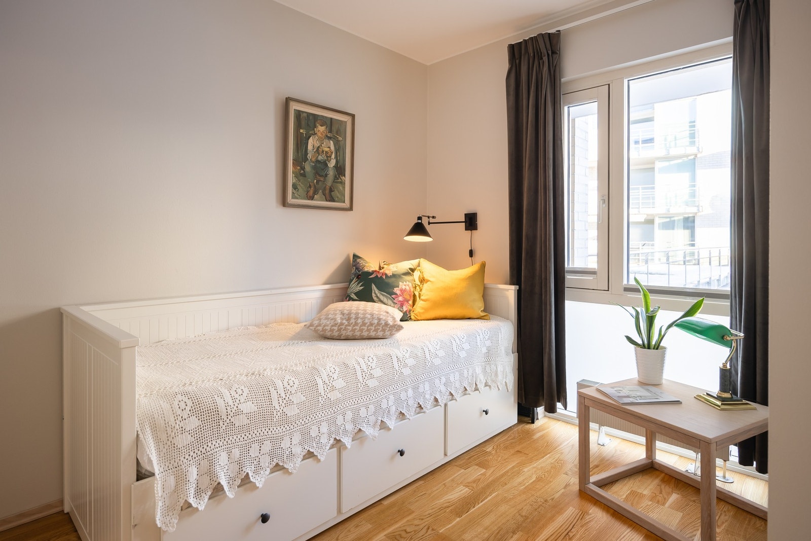 Soverom nr.2 er oppmålt til 7,5 kvm. Galleribilde