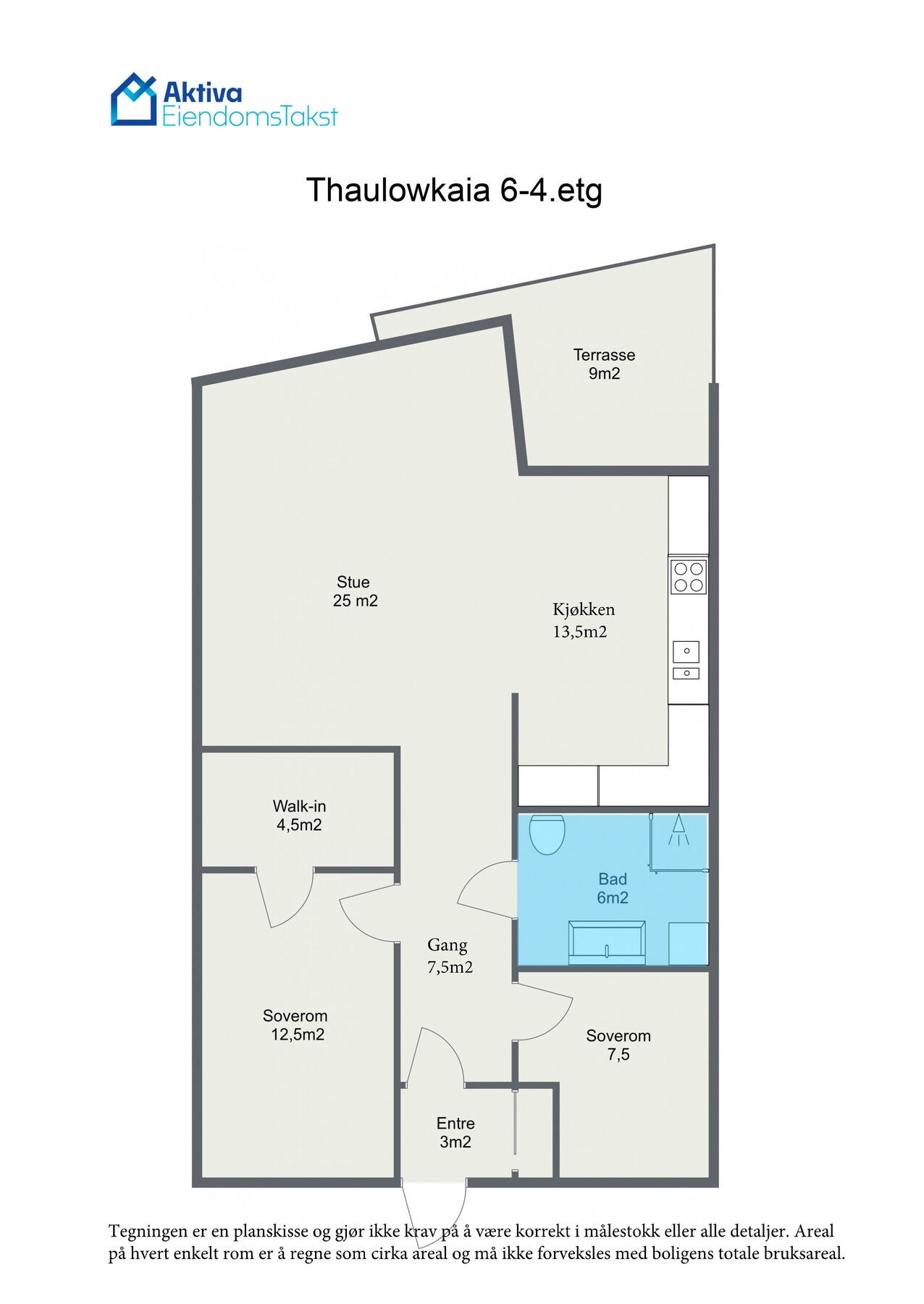 Plantegning. Galleribilde