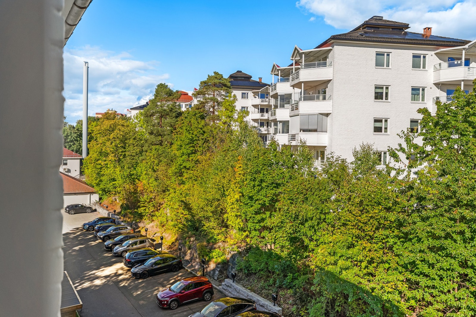 Utsikten fra soverommet Galleribilde