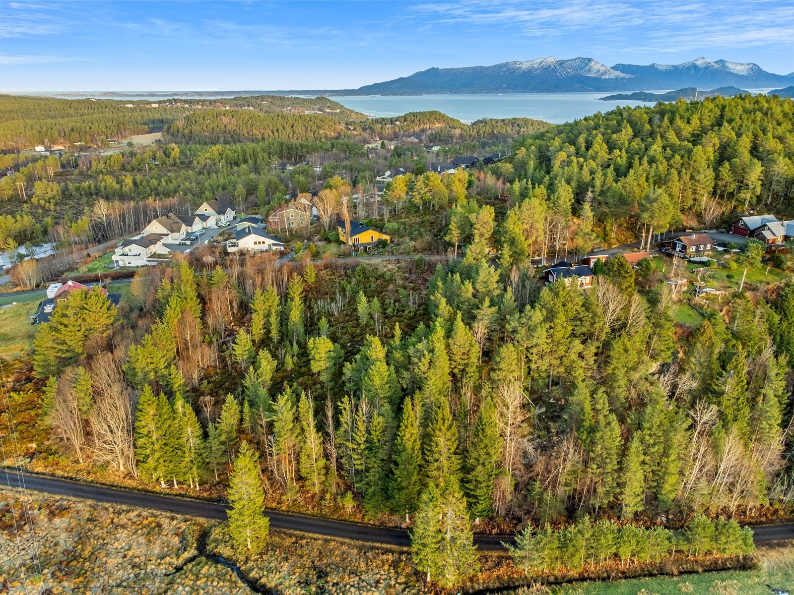 Dronefoto Galleribilde