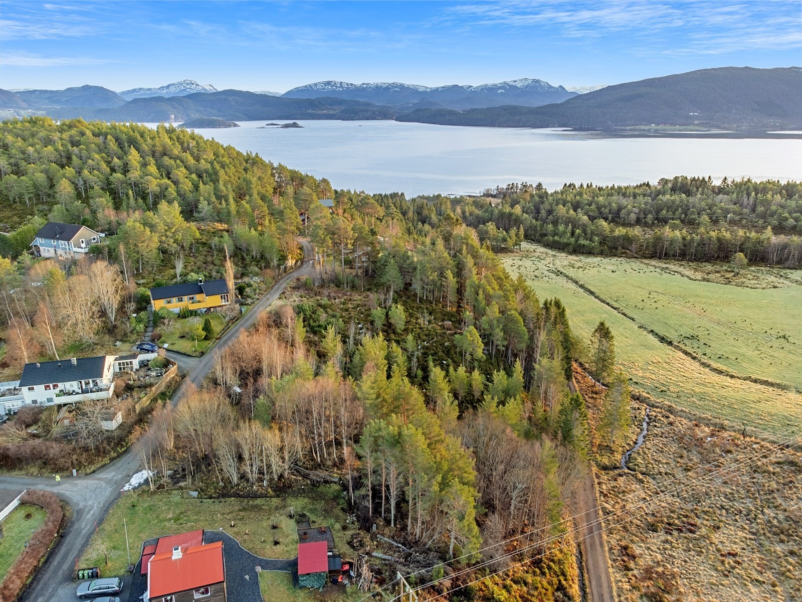 Dronefoto Galleribilde