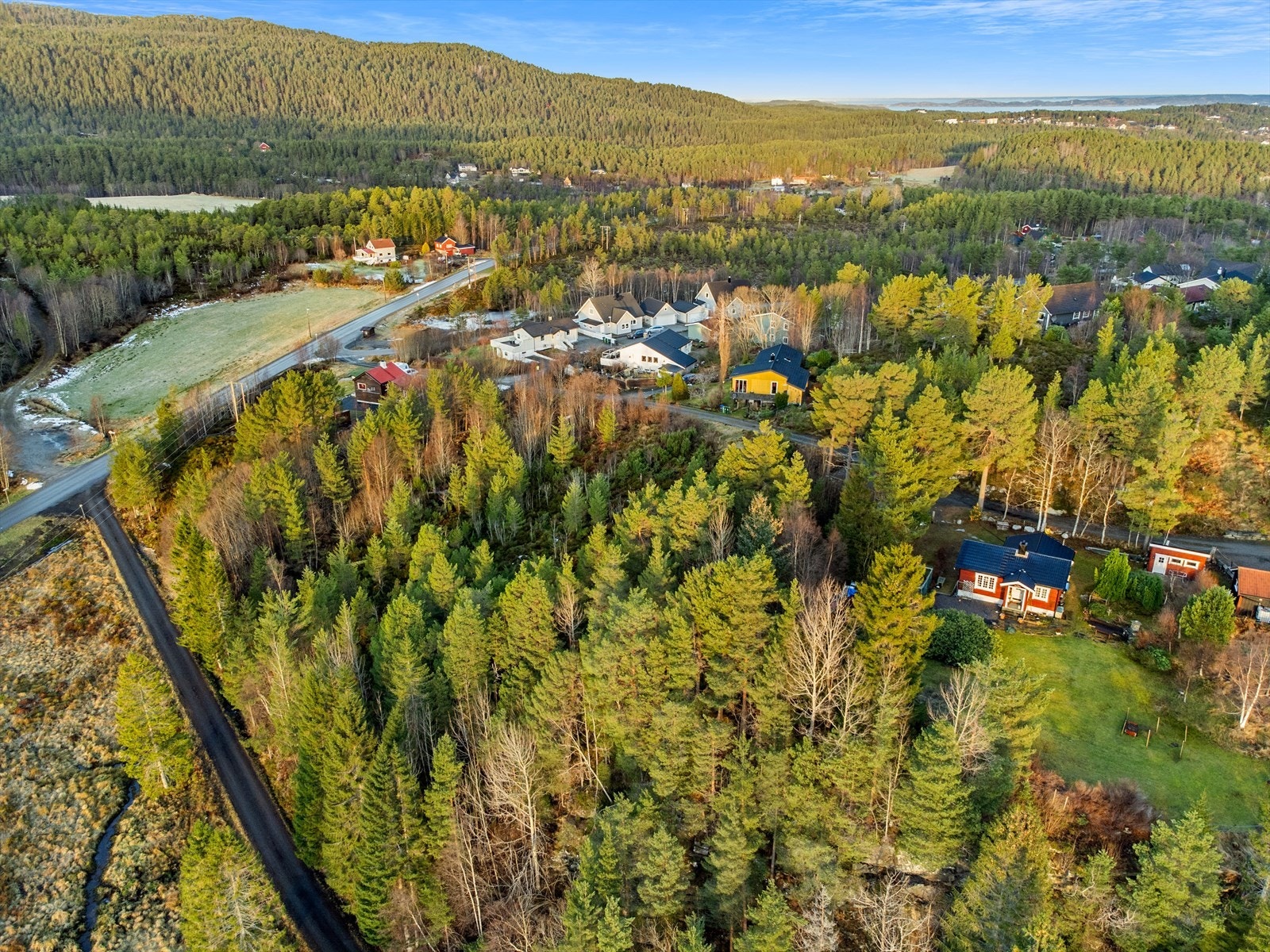 Dronefoto Galleribilde