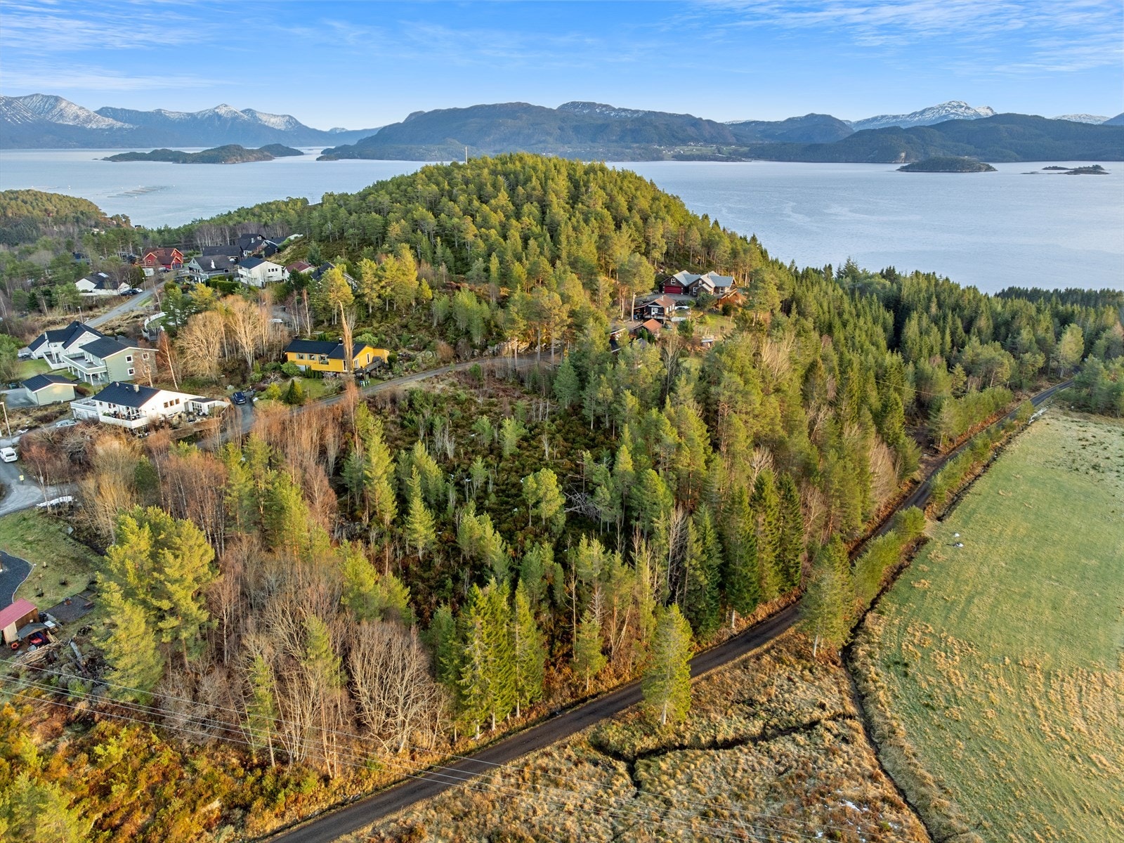 Dronefoto Galleribilde